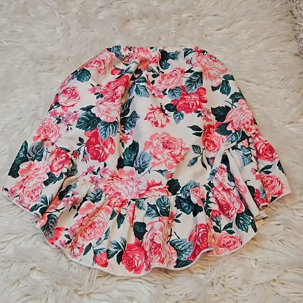 Toddler Girls Boho Floral Boutique Set